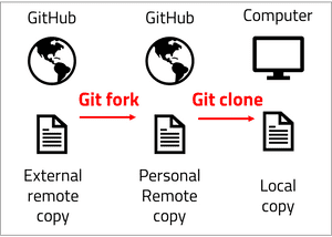 Fork Clone diagram